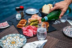 Bar et tapas au Saint James Bora Bora