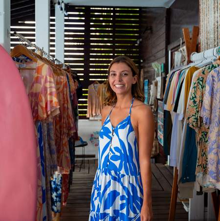 La boutique Mahana à Bora Bora