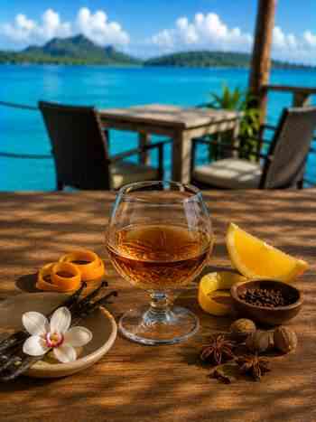 Liqueurs au Saint James Bora Bora