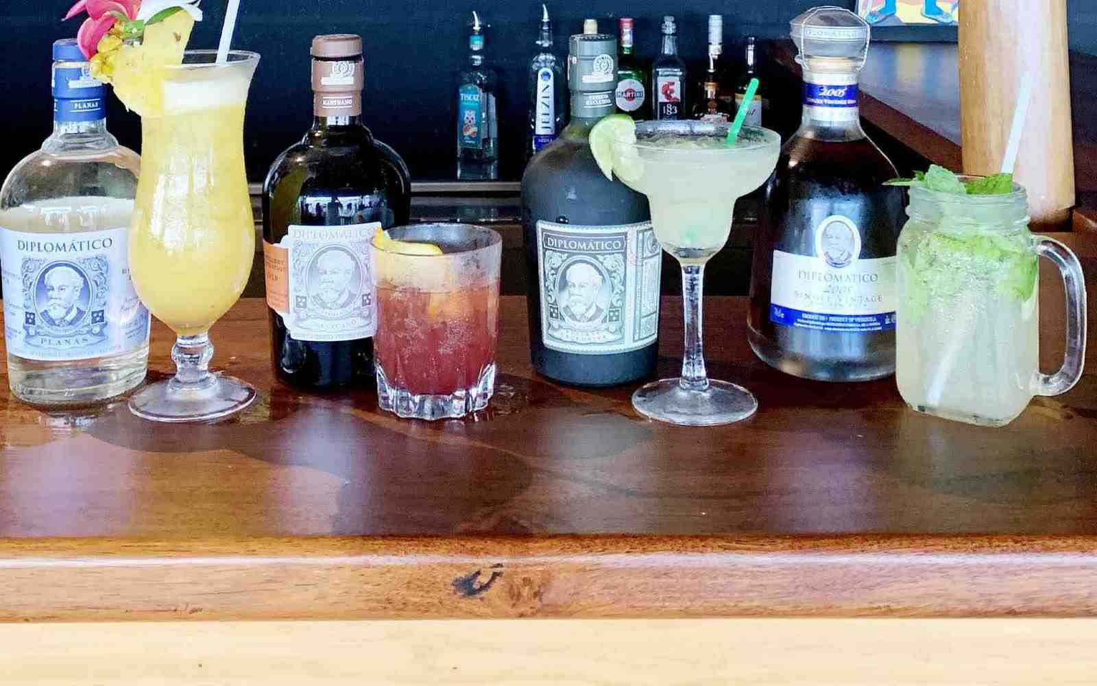 Cocktails et boissons au Saint James Bora Bora