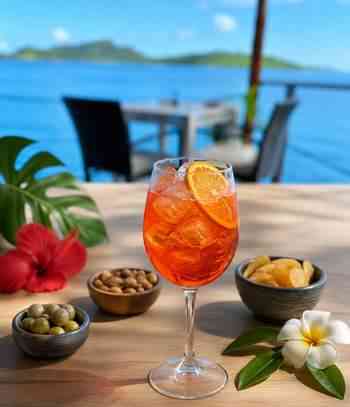 Apéritifs au Saint James Bora Bora
