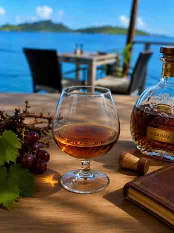 Cognacs au Saint James Bora Bora