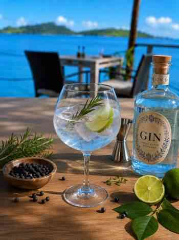 Gins au Saint James Bora Bora