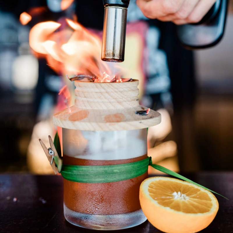 Les tapas du bar Saint James Bora Bora
