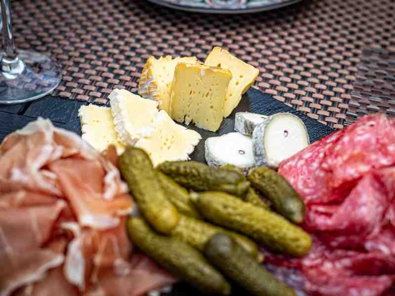 Cheese tapas at Saint James Bar Bora Bora