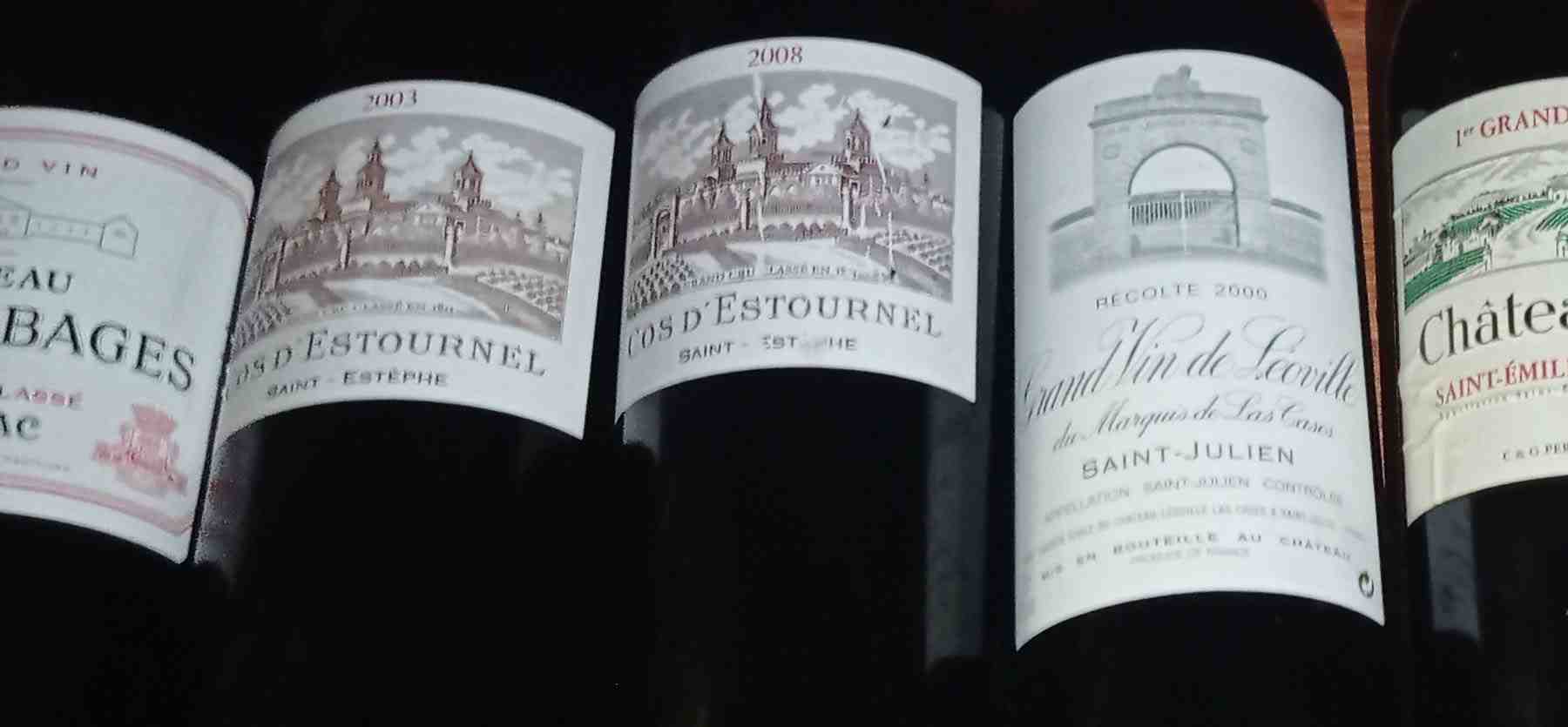 Saint James Bora Bora wine cellar and wine selection